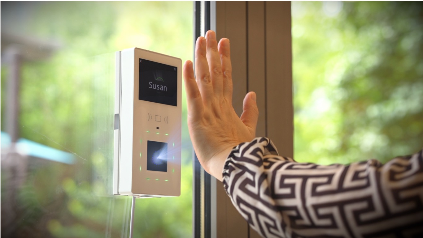 PalmFaith Sentinel Access Control in Use